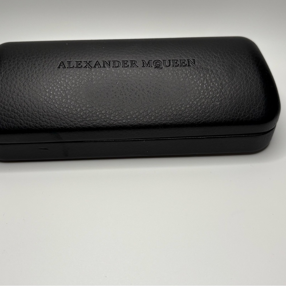 Alexander McQueen Black Glasses Case
